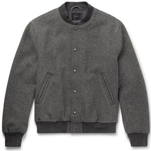 J. Crew Wool Stadium Jacket Small